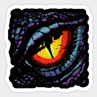 dragon eyes Sticker